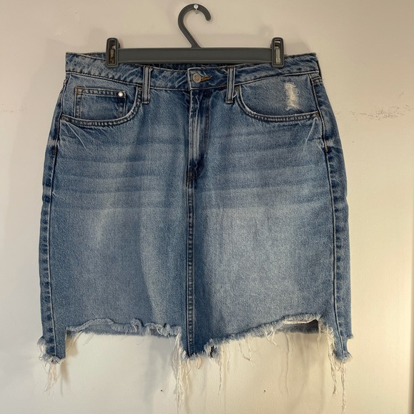 H&M - JEAN SKIRT - Picture 1 of 8